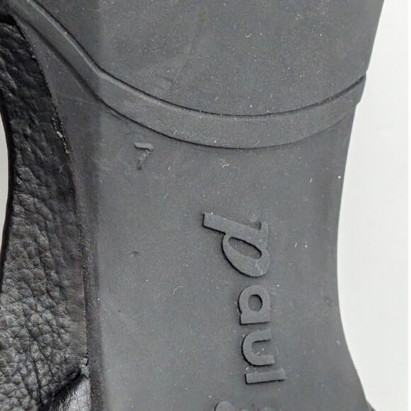 Paul Green Leslie Platform Sandal Ankle Strap Women's Black Size US9/UK7 EU40 - Picture 12 of 13